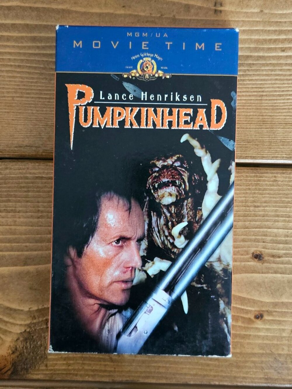 Pumpkinhead VHS – Lance Henriksen Horror Cult Classic (MGM/UA Movie Time)